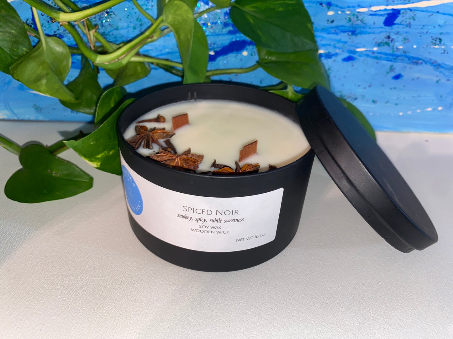Spiced Noir Candle