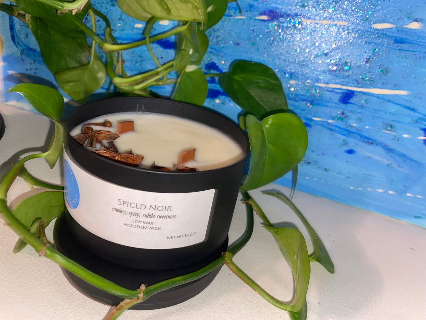 Spiced Noir Candle