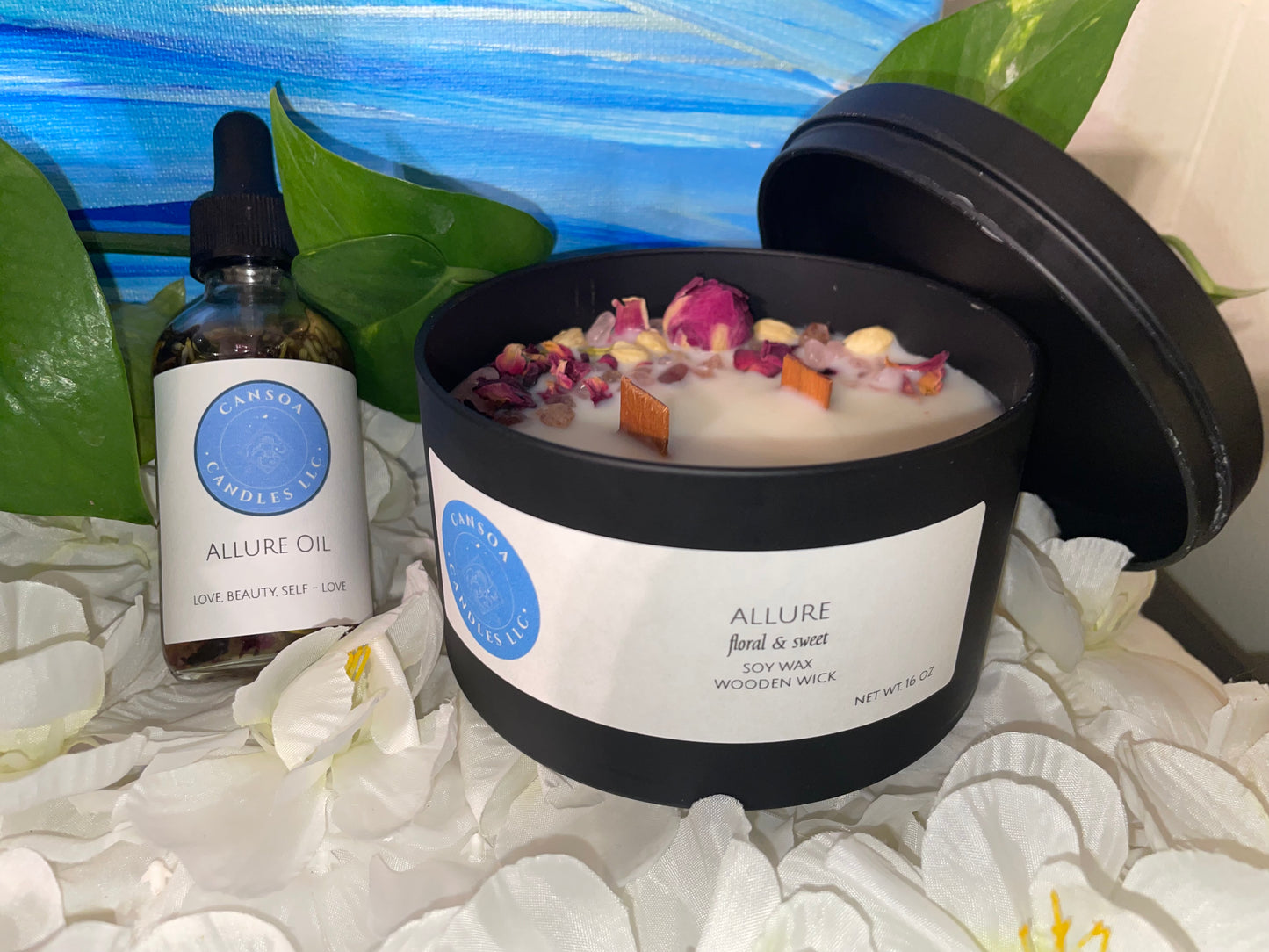 Allure Candle & Oil Set