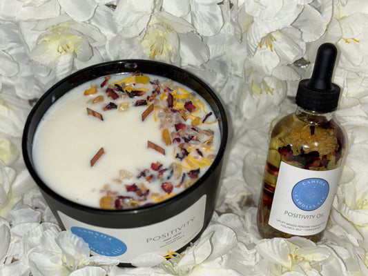 Positivity Candle & Oil Set